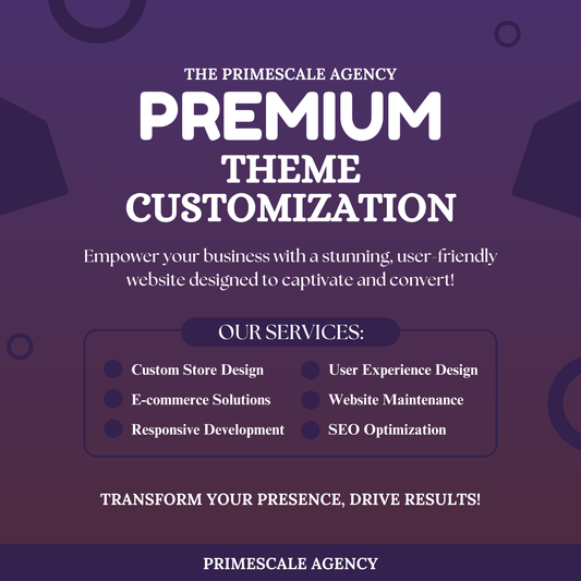 Premium Theme Customization
