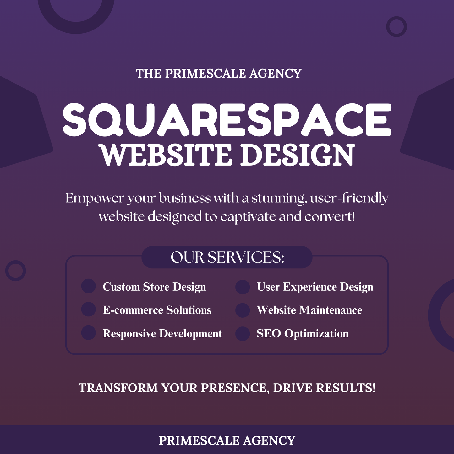 Squarespace Website Design