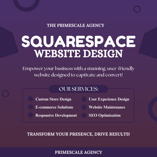 Squarespace Website Design