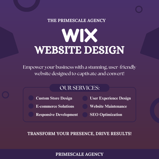 Wix Website Design